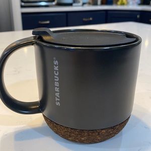 Starbucks cork bottom travel mug